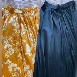 Sleek A-line skirt Anthropologie w pockets
